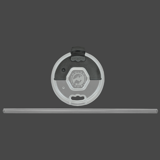 Blank 40 oz. Travel Mug with Handle, Straw Included